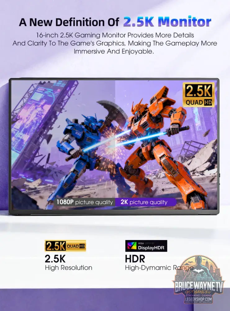 Moniteur — produit geek, vue 8, LeGeekShop