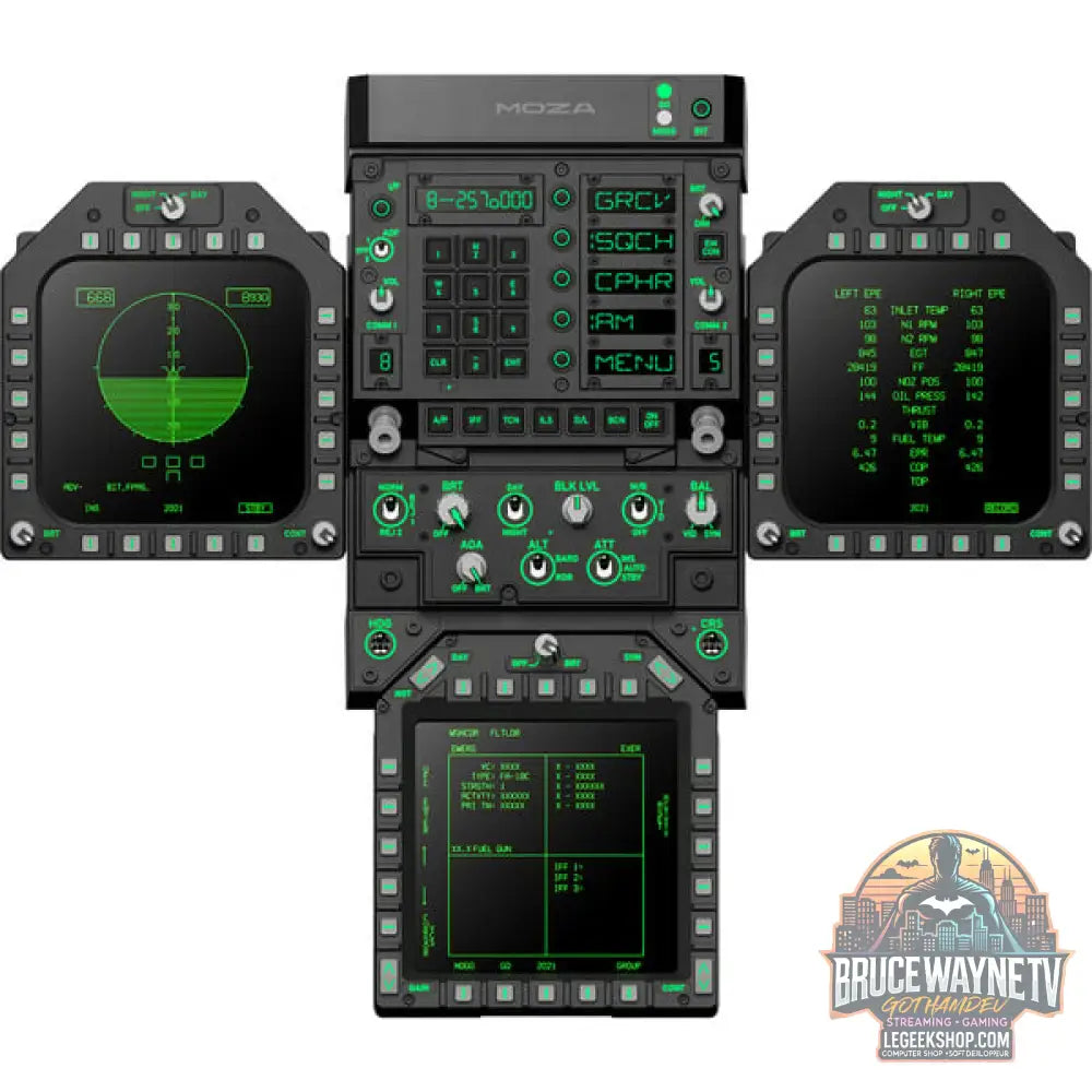 MOZA FMP18 Panel Bundle, Instrumentenpanel - MOZA - vue 2