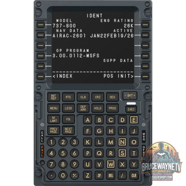 MOZA MB7F Flight Computer Display, Instrumentenpanel - MOZA