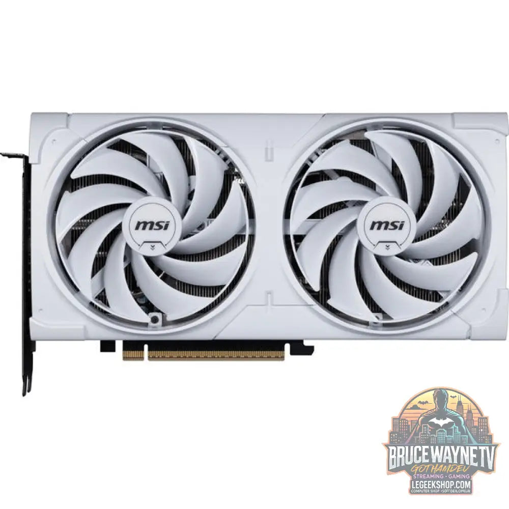 MSI GeForce RTX 5070 12G VENTUS 2X OC WHITE, carte graphique - MSI - vue 2