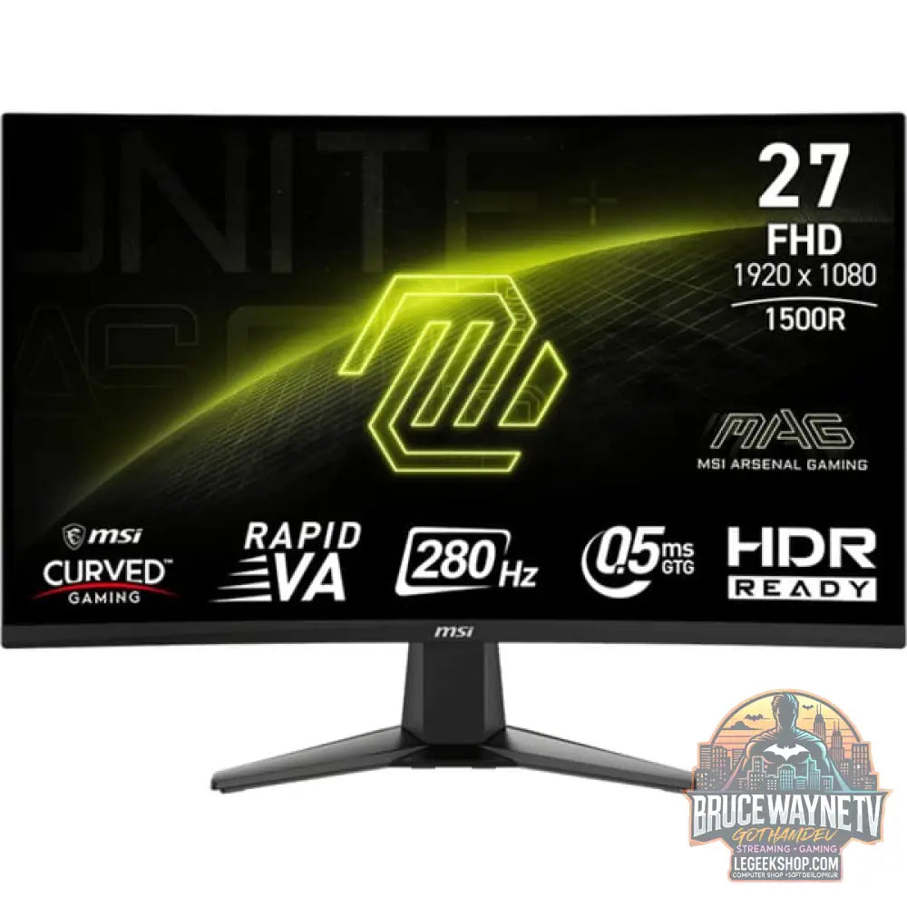 MSI MAG 276CXFDE, Gaming-Monitor - vue 2