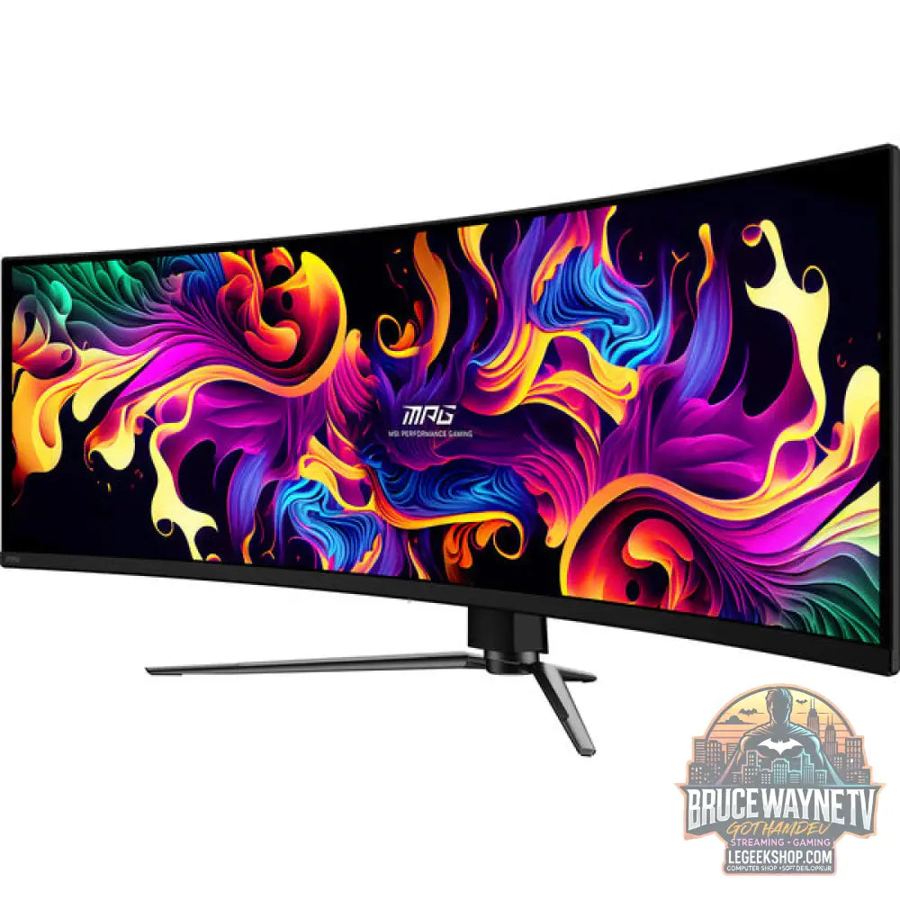 MSI MPG 491CQPDE QD-OLED 49" 5120 × 1440 px QD-OLED 144 Hz - MSI - vue 9
