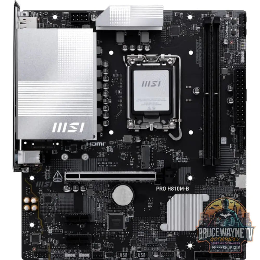 MSI PRO H810M-B, carte mère - MSI - vue 3