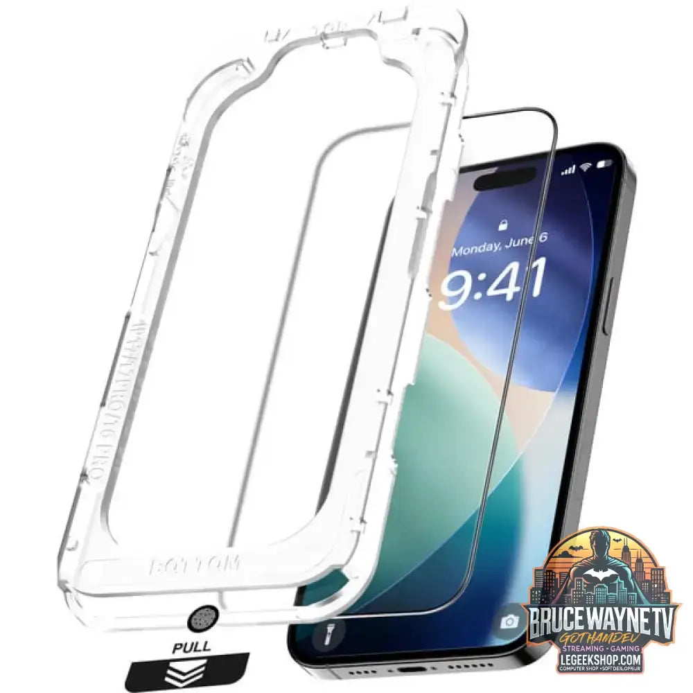 Nevox NEVOGLASS 3D, Schutzfolie transparent, iPhone 17 Air, mit Easy App - Beschaffenheit: Glänzend - vue 2