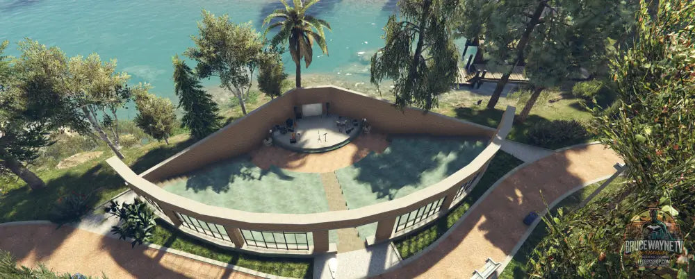 NEW LAKE - Map FiveM Complexe Lac Luxe avec Piscine & Gym - Maps & Scripts FiveM