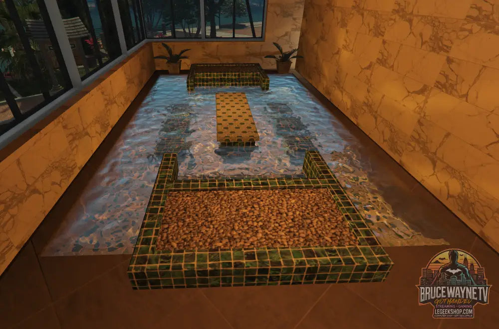 NEW LAKE - Map FiveM Complexe Lac Luxe avec Piscine & Gym - Maps & Scripts FiveM