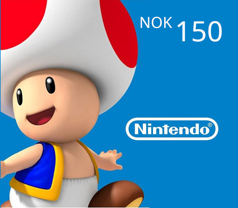 Nintendo eShop Prepaid Card NOK 150 Key NO