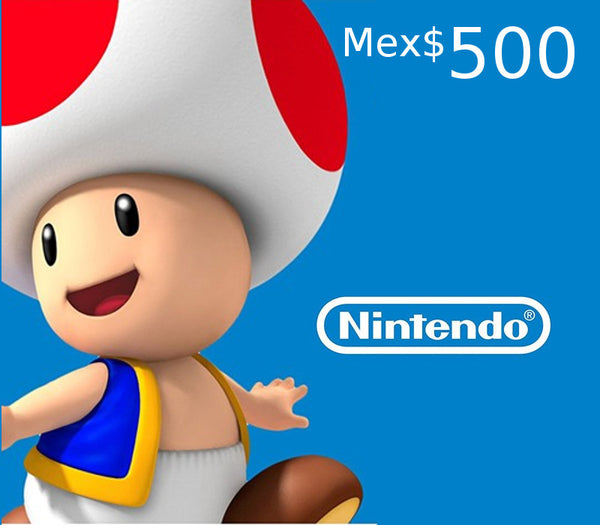 Nintendo eShop Prepaid Card MXN 500 MX