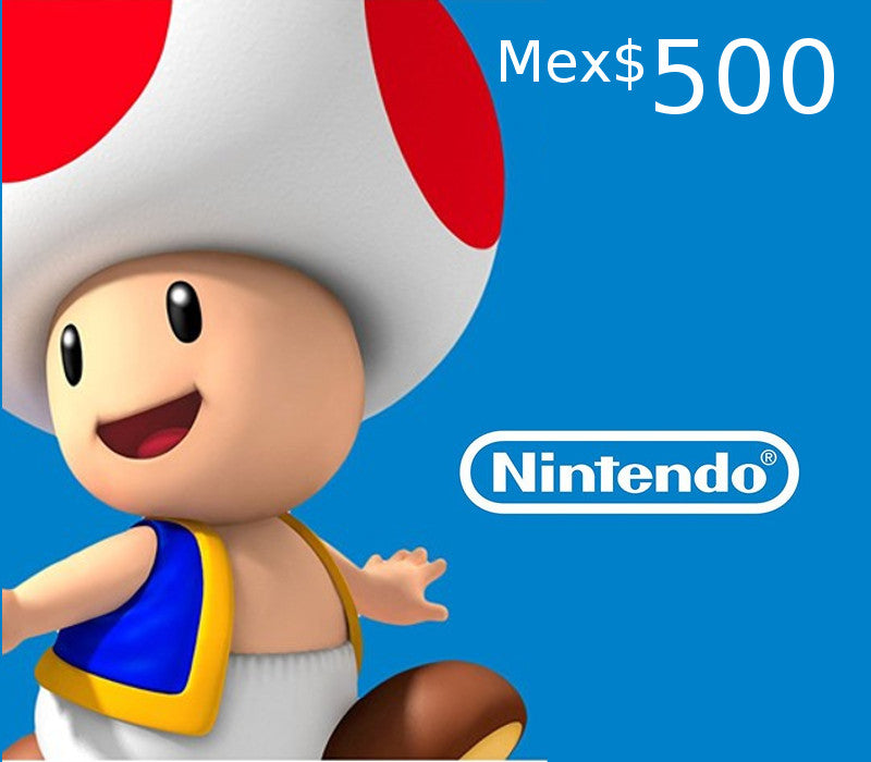Nintendo eShop Prepaid Card MXN 500 MX