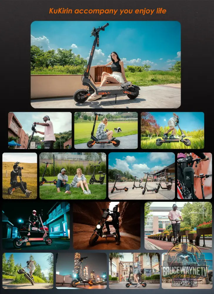Nouvelle trottinette électrique pliable Kukirin G2 2026 moteur sans balais 800W batterie 48V 15.6Ah pneu 10 pouces