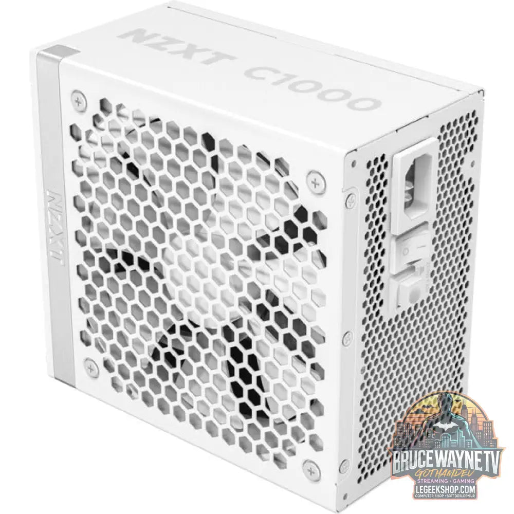 NZXT C1000 White, alimentation PC - NZXT - vue 7