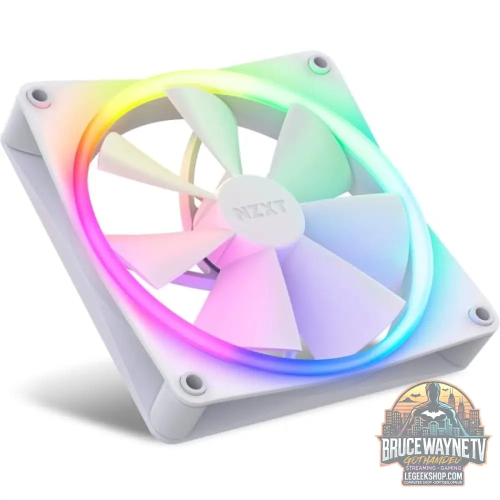 NZXT F140 RGB DUO Twin 140x140x25, Gehäuselüfter - NZXT - vue 2