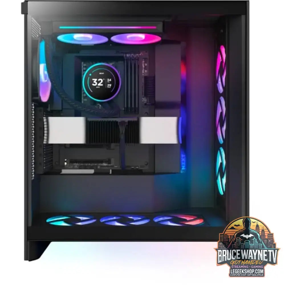 NZXT Kraken Elite 240 RGB 240 mm, Wasserkühlung schwarz - NZXT - vue 5
