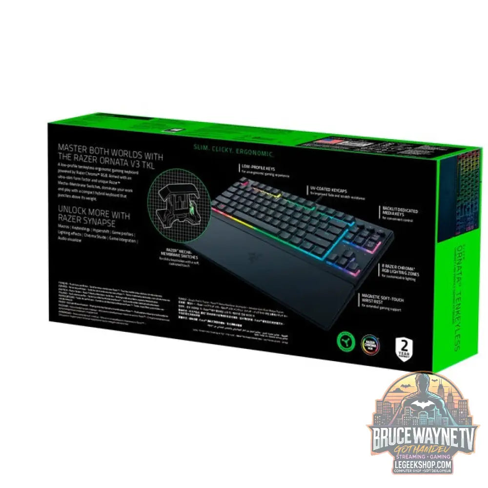 Ornata V3 TKL - Razer - vue 9