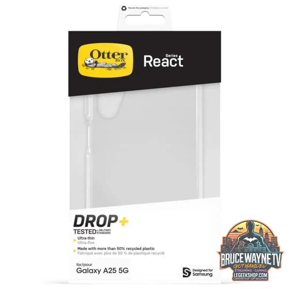 Otterbox React, Handyhülle transparent, Samsung Galaxy A25 5G - Feature: Aussparung für Kamera - vue 5