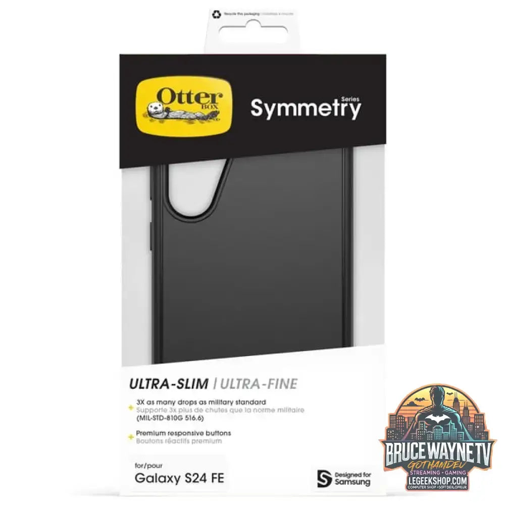 Otterbox OtterBox Symmetry Samsung Galaxy S24 FE bk, Handyhülle schwarz, Samsung Galaxy S24 FE - Feature: Aussparung für Kamera - vue 9