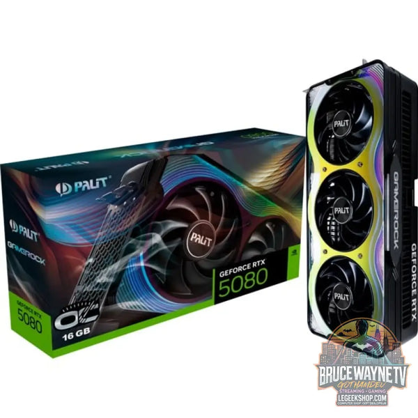 Palit GeForce RTX 5080 GameRock OC, carte graphique - Palit