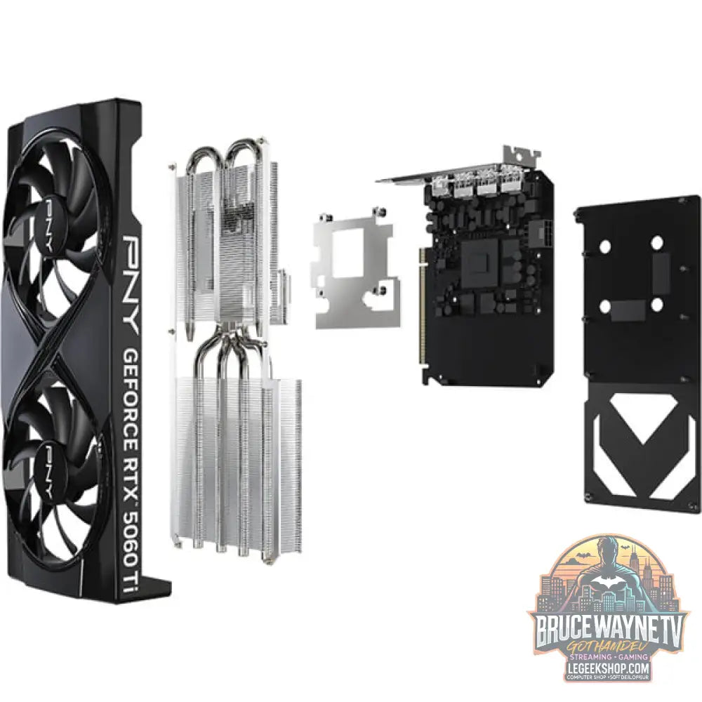 PNY GeForce RTX 5060 Ti OC 16GB, carte graphique DLSS 4, 3x DisplayPort, 1x HDMI 2.1 - PNY - vue 11