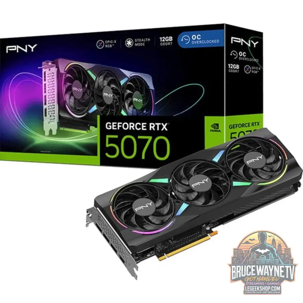 PNY GeForce RTX 5070 ARGB OC, carte graphique - PNY