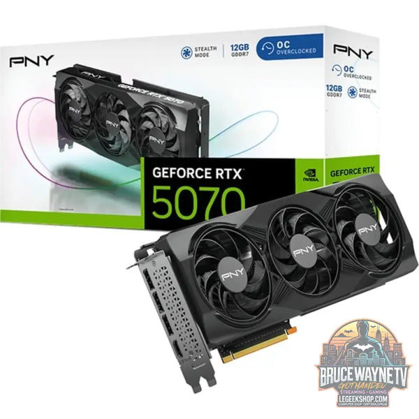 PNY GeForce RTX 5070 OC, carte graphique - PNY