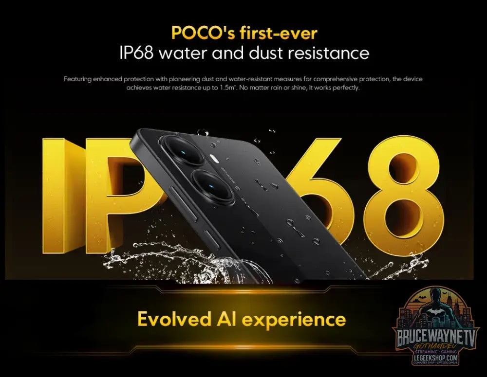 POCO X7 Pro Version mondiale téléphone portable 256GB/512GB Dimensity 8400-Ultra 6.67’’ 120Hz 6000mAh - Téléphone