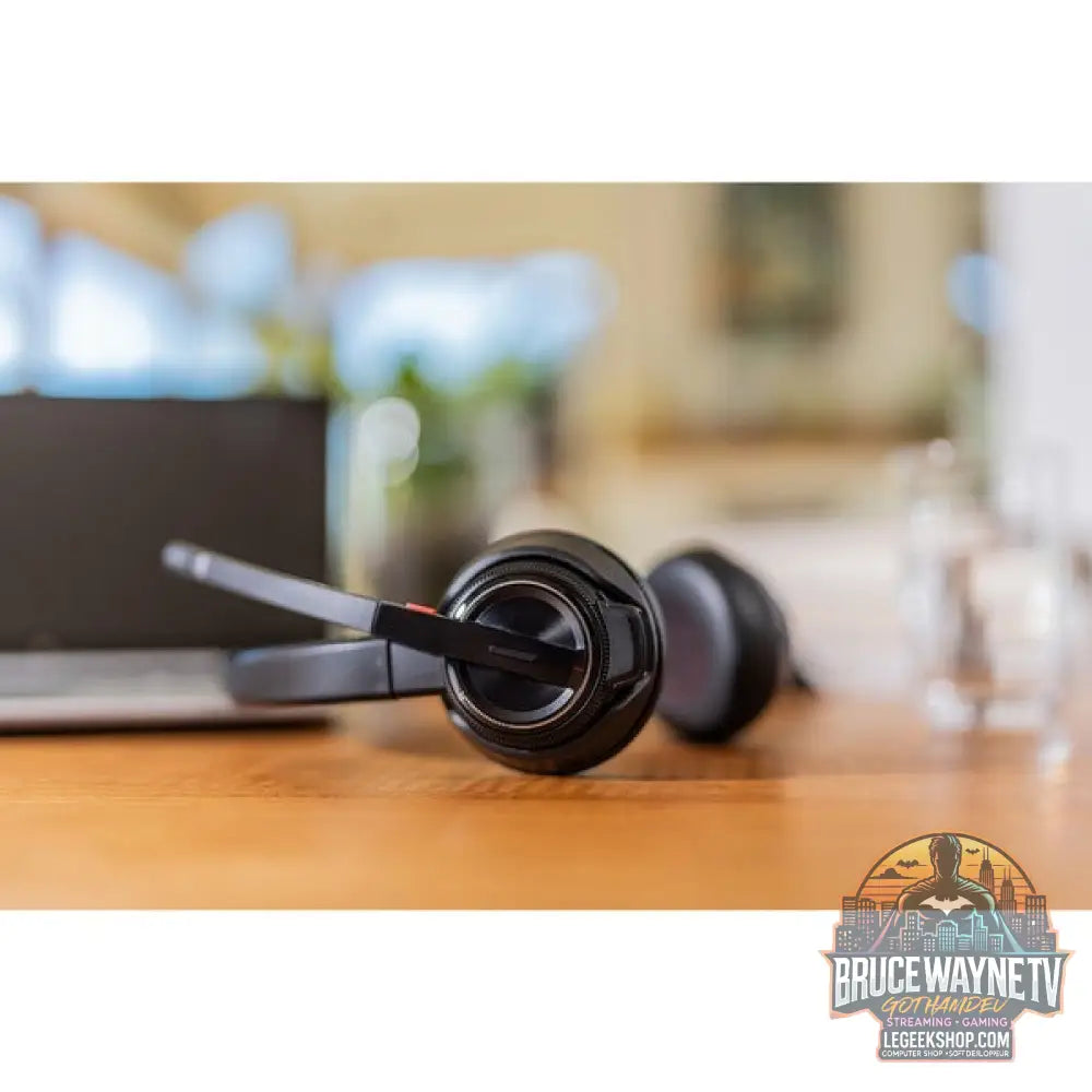 Poly Savi 8220 UC DECT, Headset (noir, Stereo, USB-A, USB-C, Microsoft Teams) - Poly - vue 5