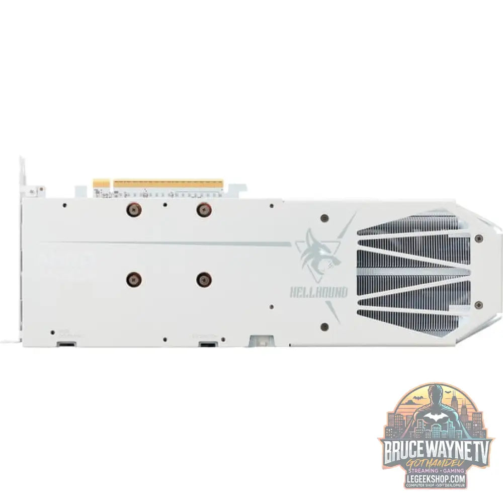 PowerColor Radeon RX 9060 XT Hellhound Spectral White 16G, carte graphique - PowerColor - vue 5