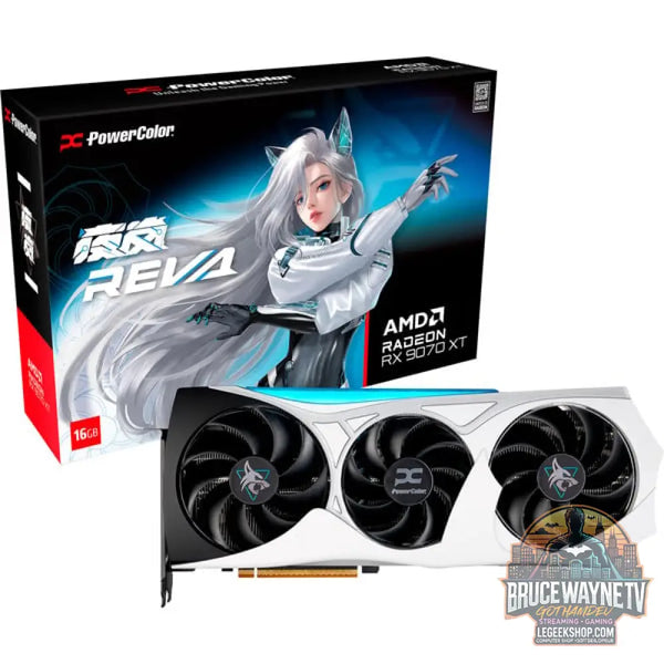 PowerColor Powercolor RX 9070 XT Hellhound REVA 16GB OC, carte graphique - PowerColor