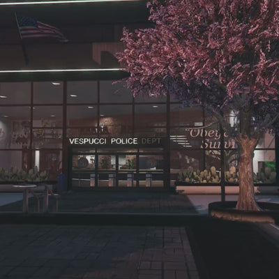🚔 Service de police de Vespucci FiveM MLO | MLO Optimisé & Immersif 🎮.