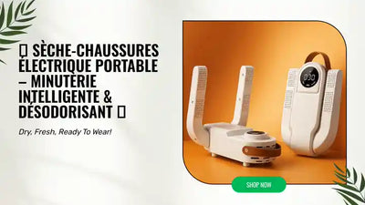 👟 s&egrave;che-chaussures &eacute;lectrique portable &ndash; minuterie intelligente & d&eacute;sodorisant 👟 by@Outfy