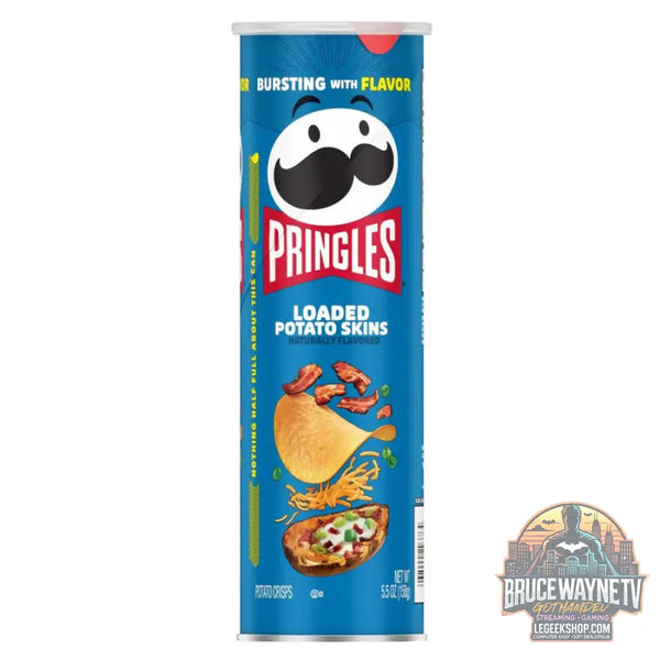 Pringles Loaded Potato Skins chips au goût de bacon et crème aigre de 158g (Paquet de 14) - Snacks & boissons importés