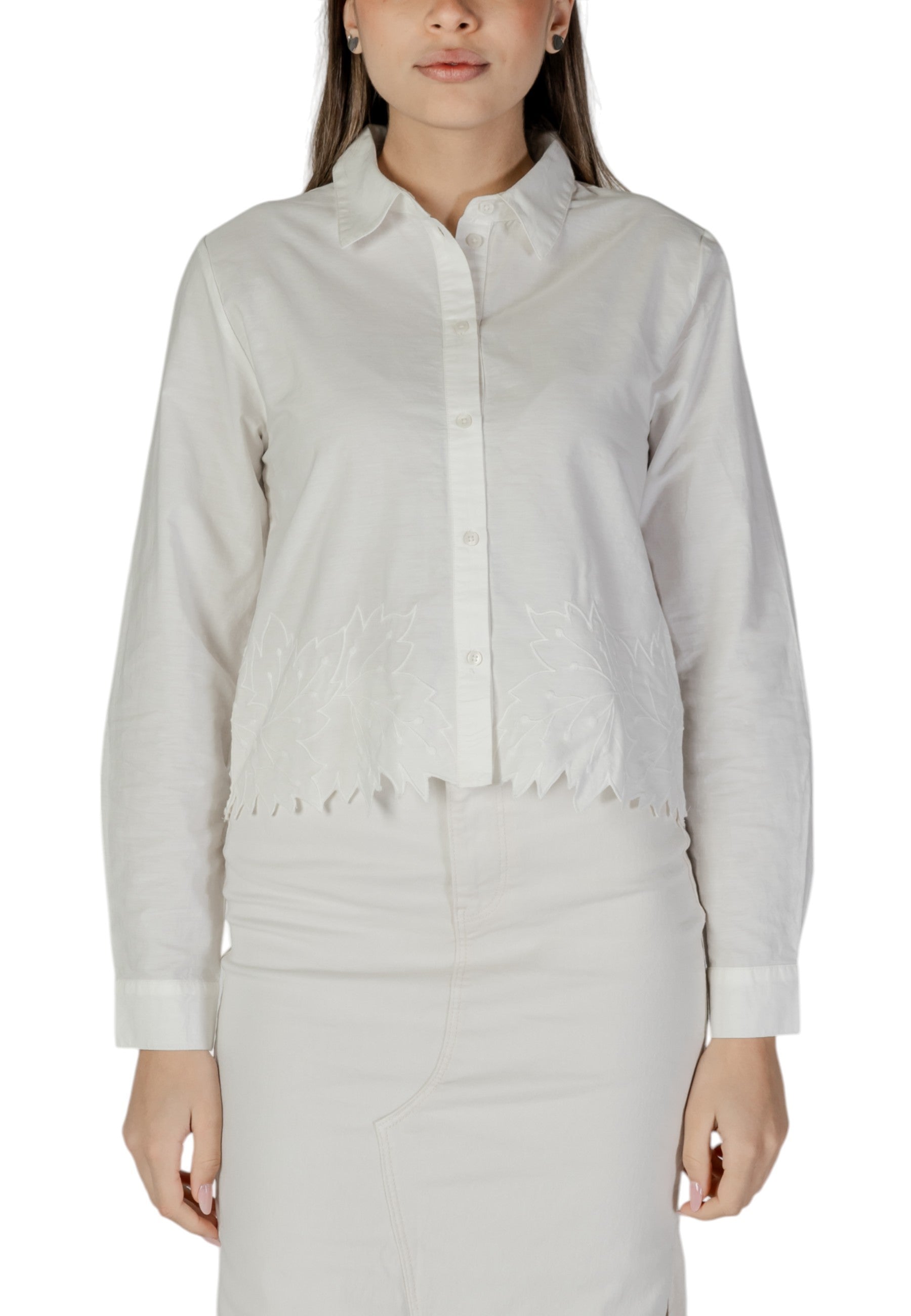 Jacqueline De Yong Chemise femme Chemises — white