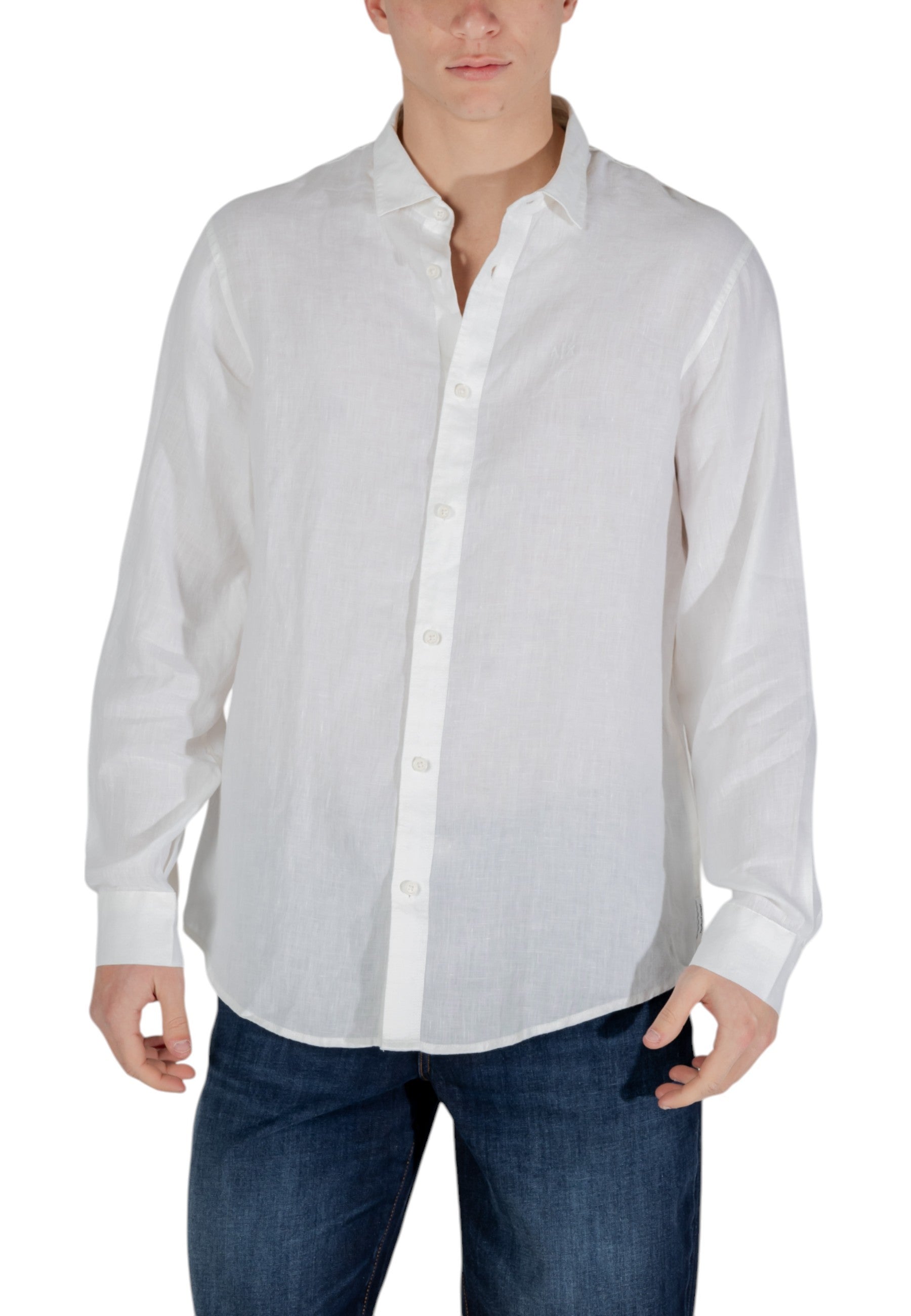 Armani Exchange Chemise homme Chemises — white