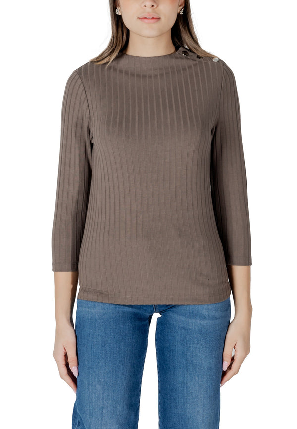 Street One Pull femme — brown