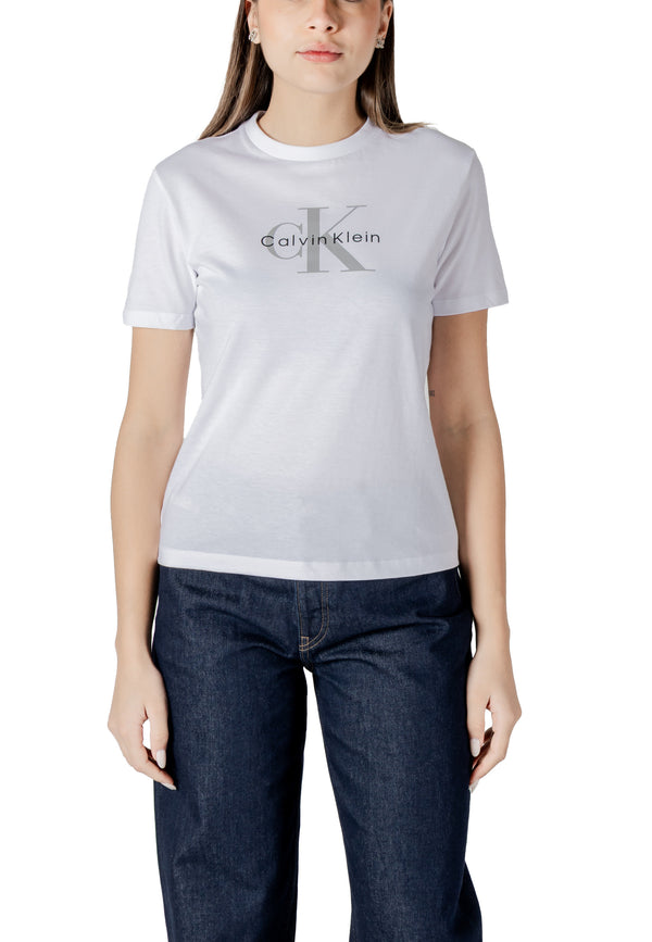 Calvin Klein Jeans T-shirt femme — white