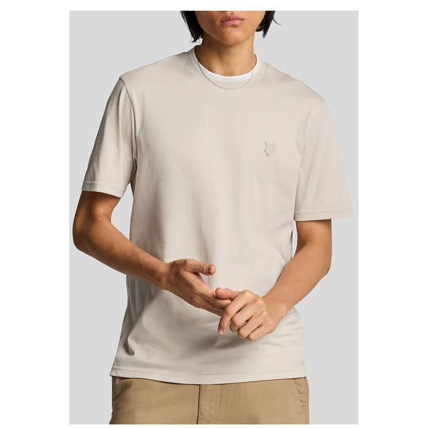 Lyle & Scott T-shirt homme — beige