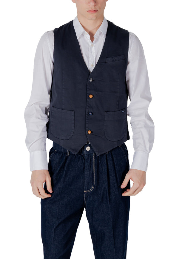 Gianni Lupo Vêtement homme Gilets — blue