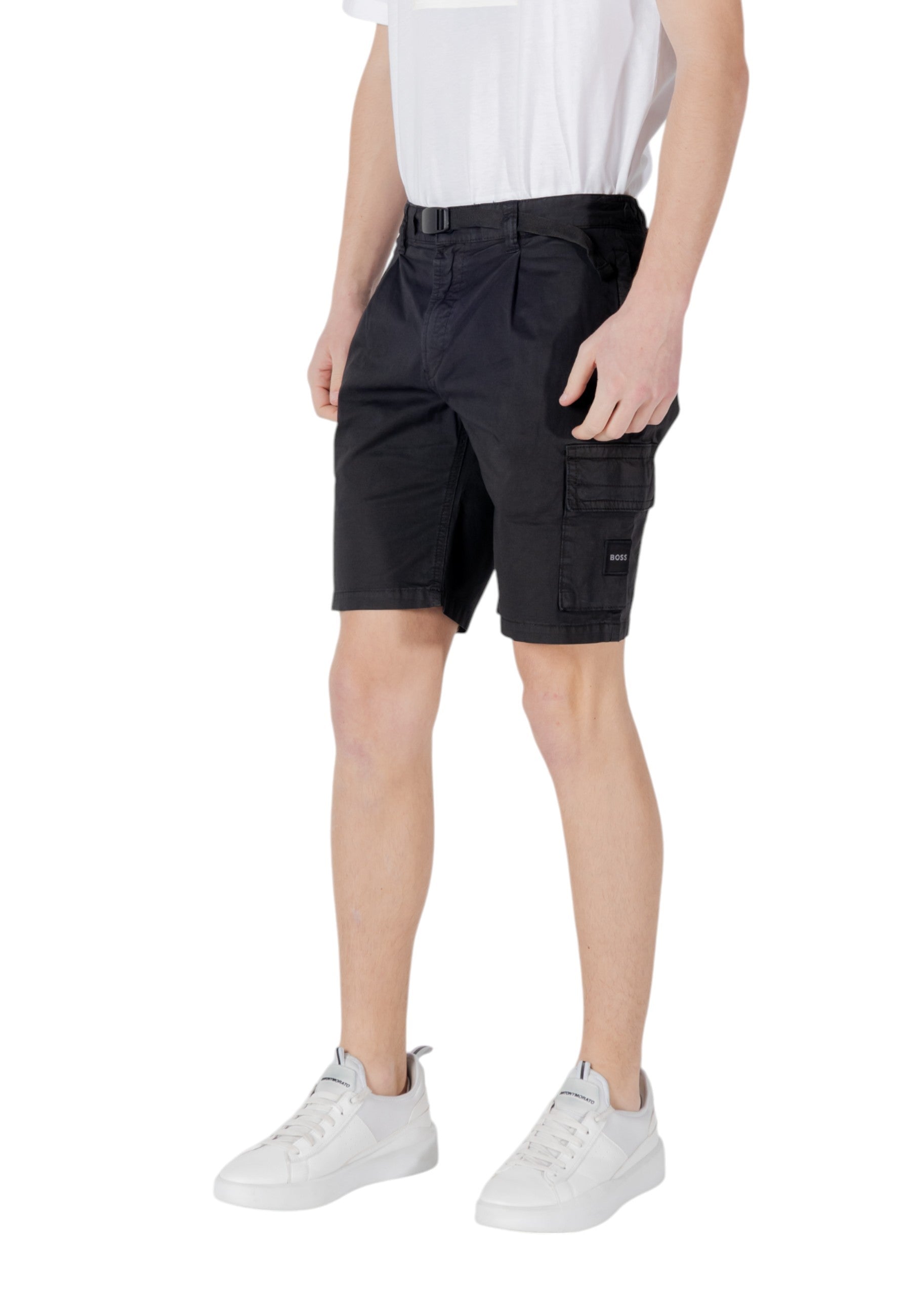 Boss Vêtement homme Bermudas — black