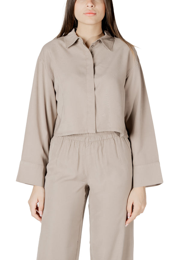 Only Vêtement femme Blouse — beige