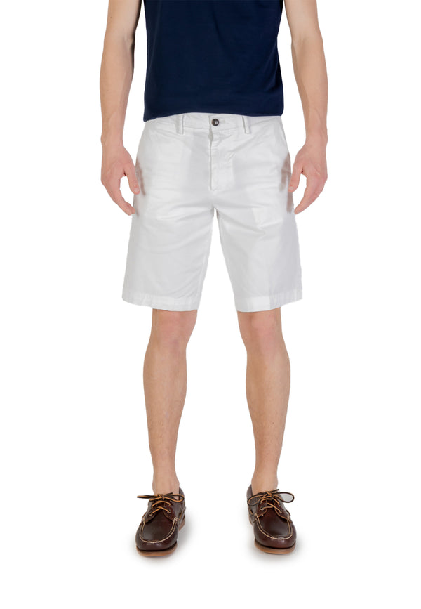 Borghese Vêtement homme Bermudas — white