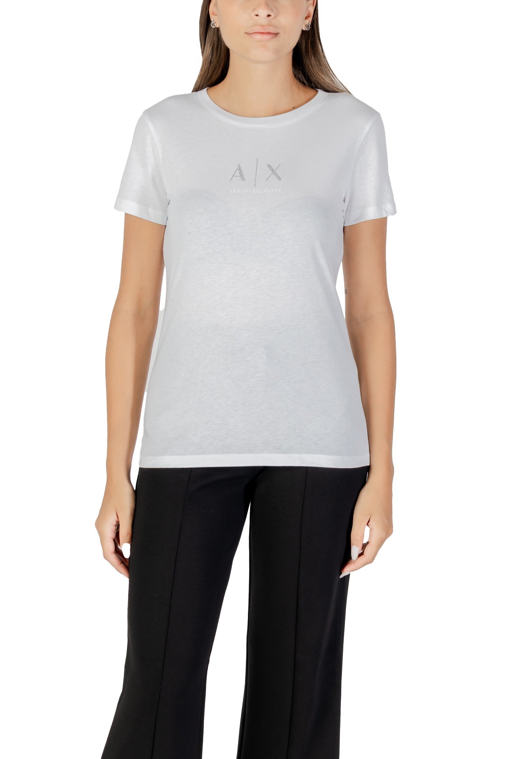 Armani Exchange T-shirt femme — white