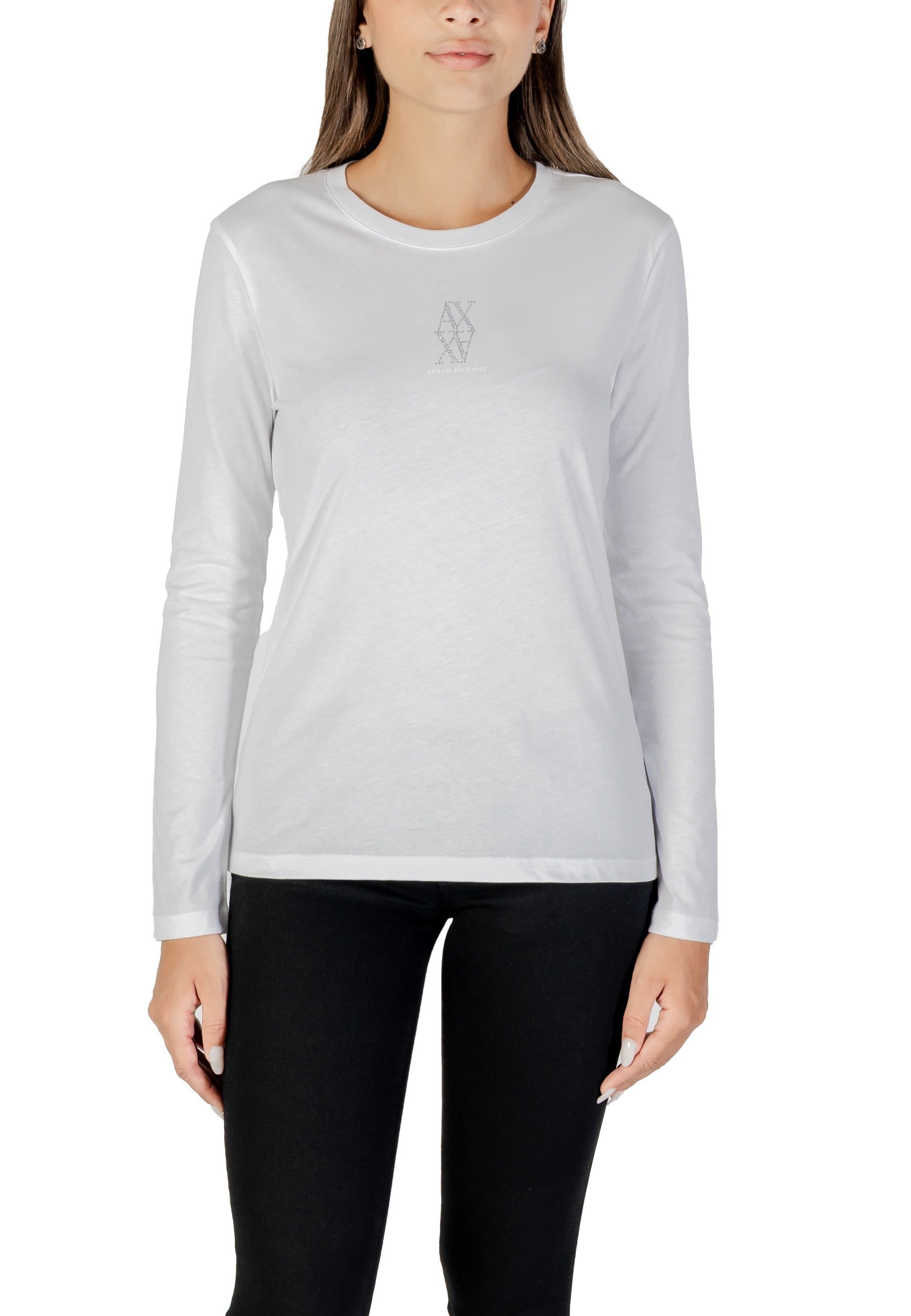 Armani Exchange T-shirt femme — white