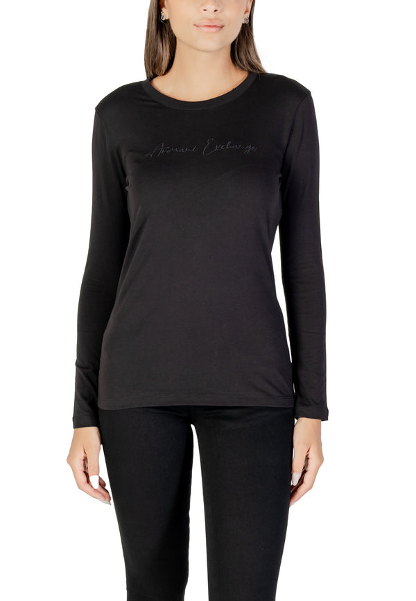 Armani Exchange T-shirt femme — black · 488518