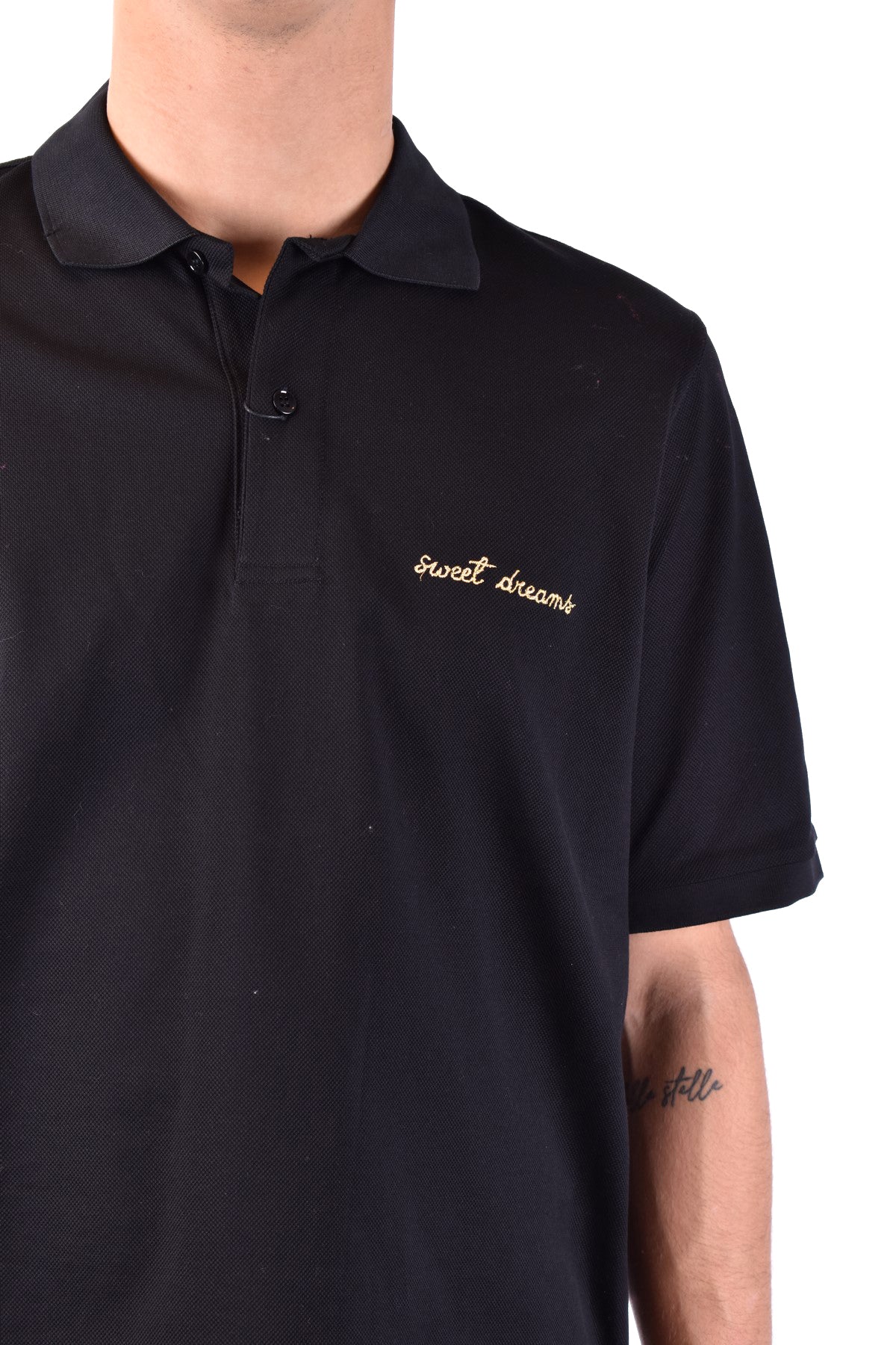 Saint Laurent Polo homme — black