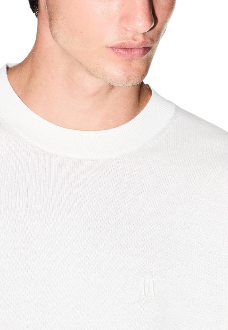 Armani Exchange Pull homme — white