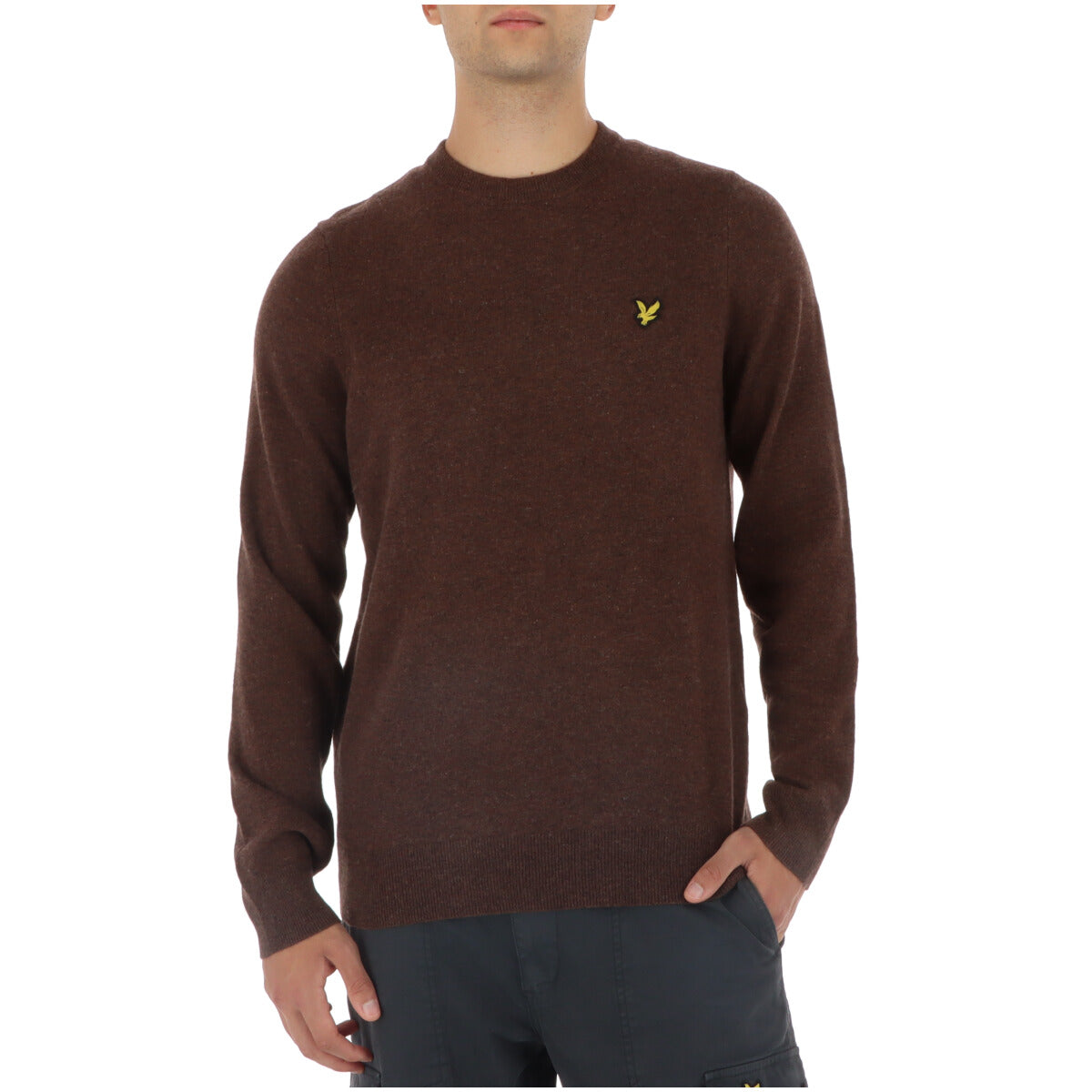 Lyle & Scott Pull homme — brown