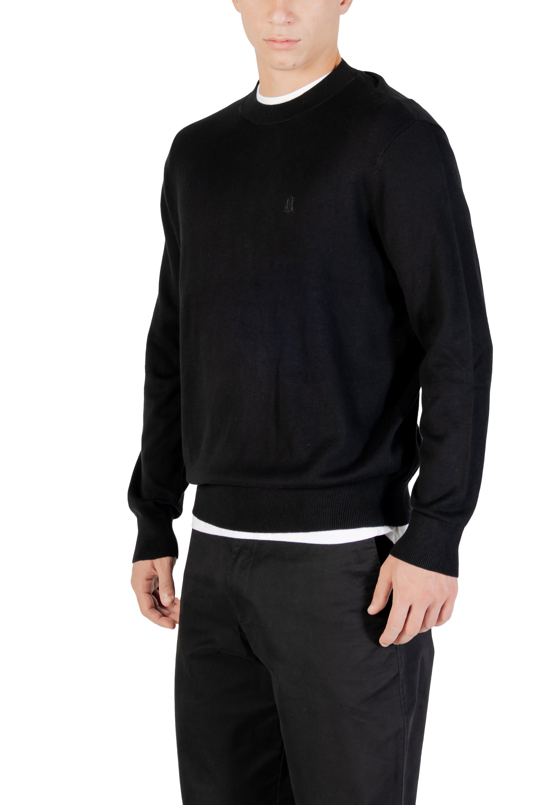 Armani Exchange Pull homme — black