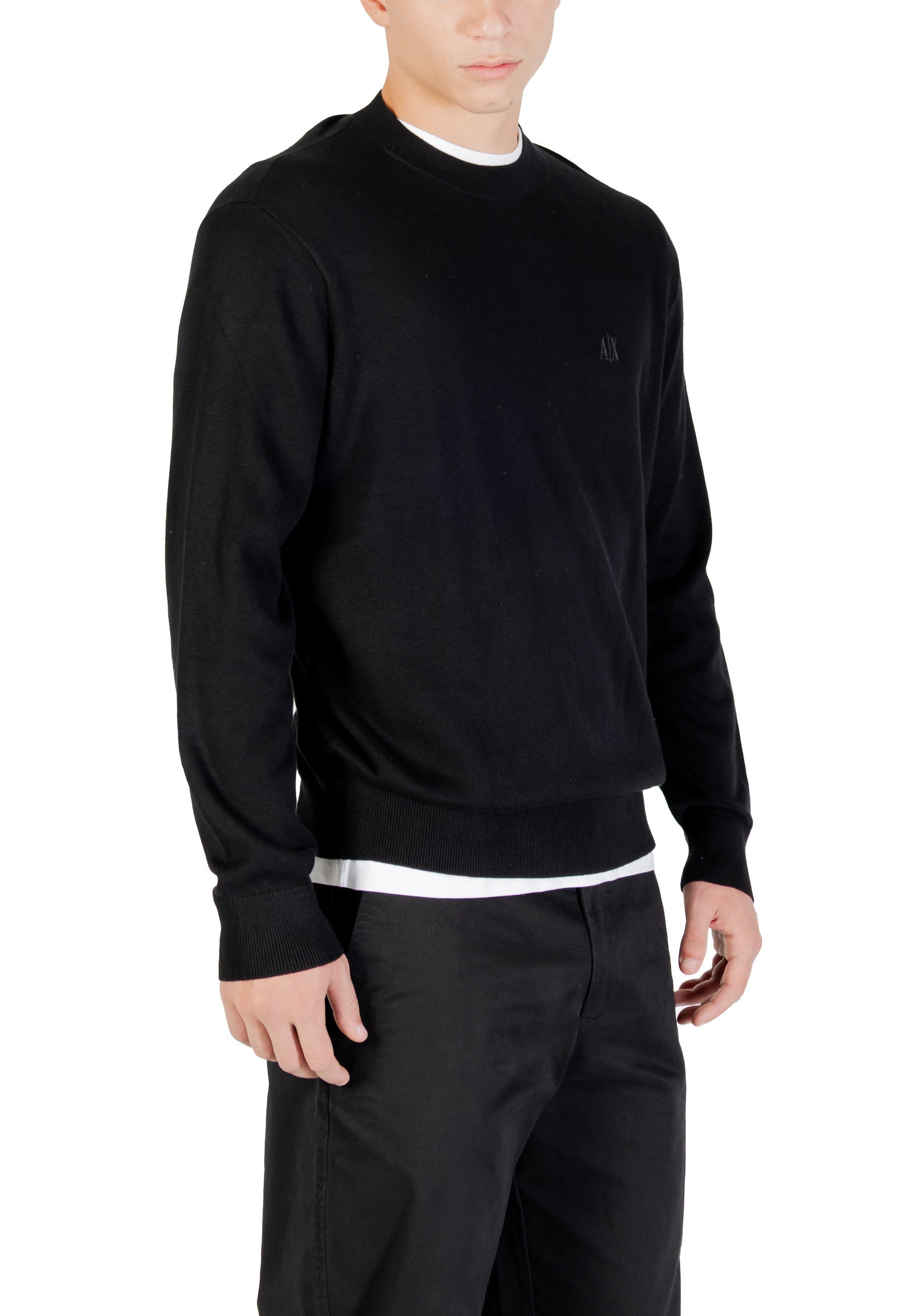 Armani Exchange Pull homme — black