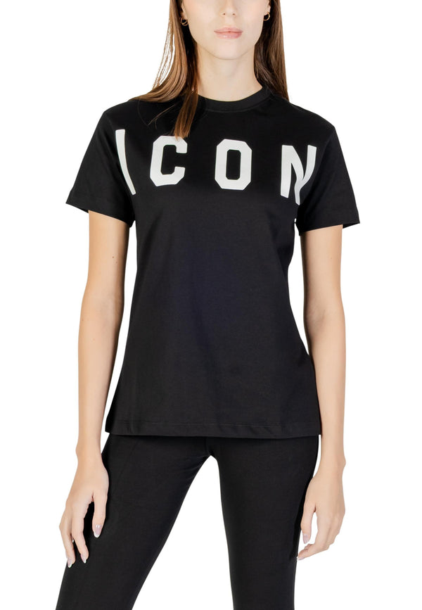 Icon T-shirt femme — black