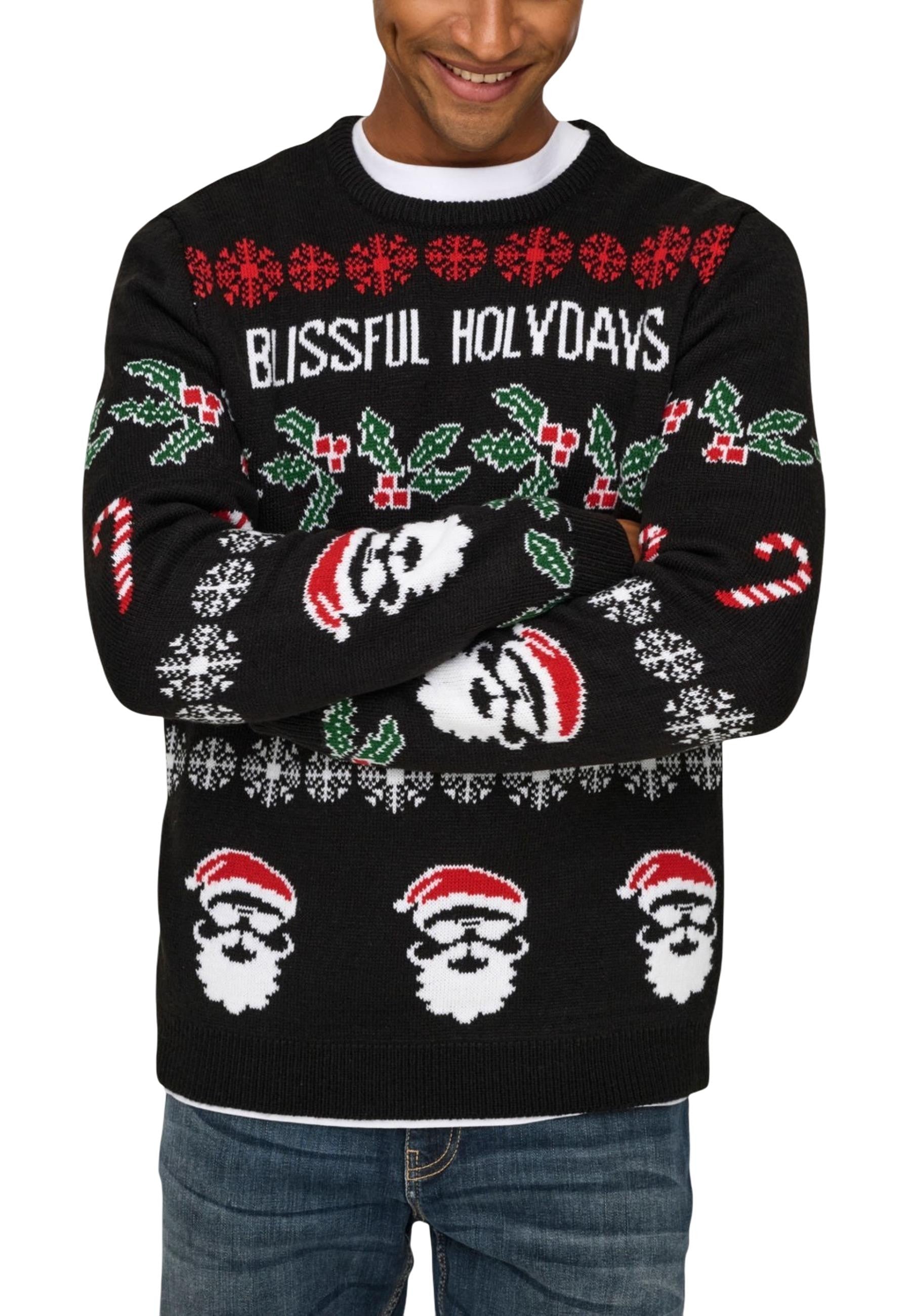 Only & Sons Pull homme — black